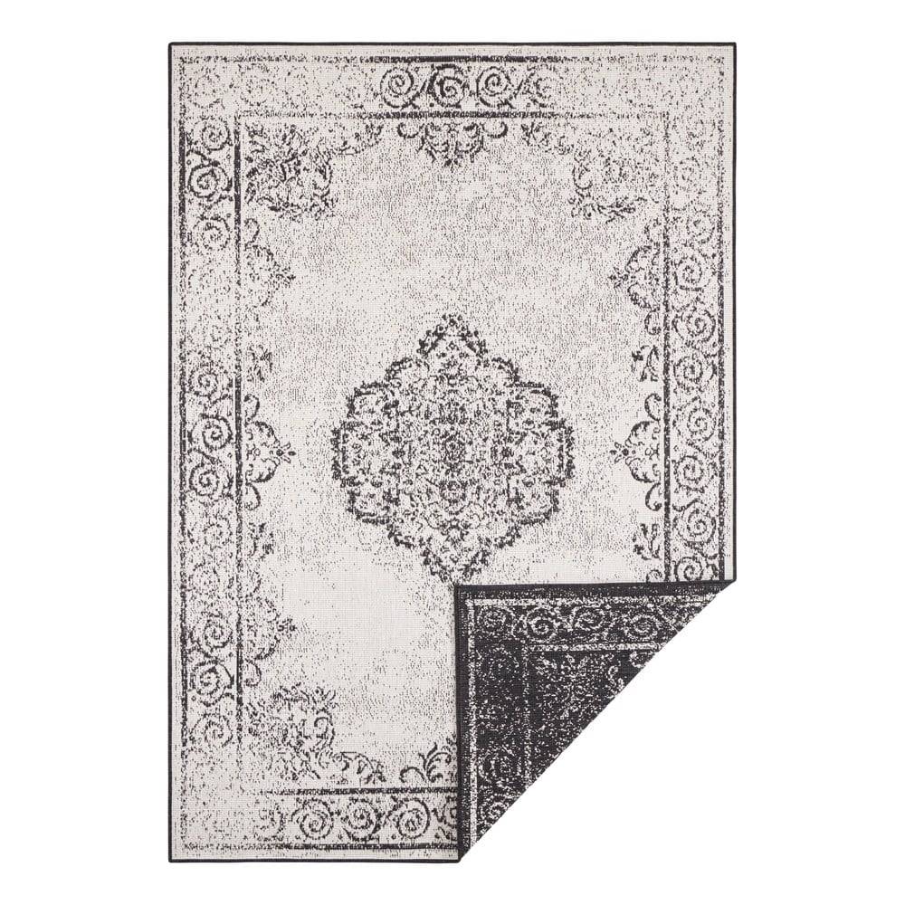 NORTHRUGS Čierno-krémový vonkajší koberec  Cebu, 160 x 230 cm, značky NORTHRUGS