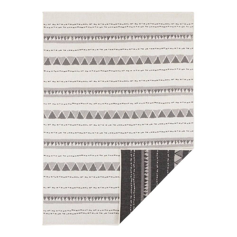 NORTHRUGS Čierno-krémový vonkajší koberec  Bahamas, 160 x 230 cm, značky NORTHRUGS