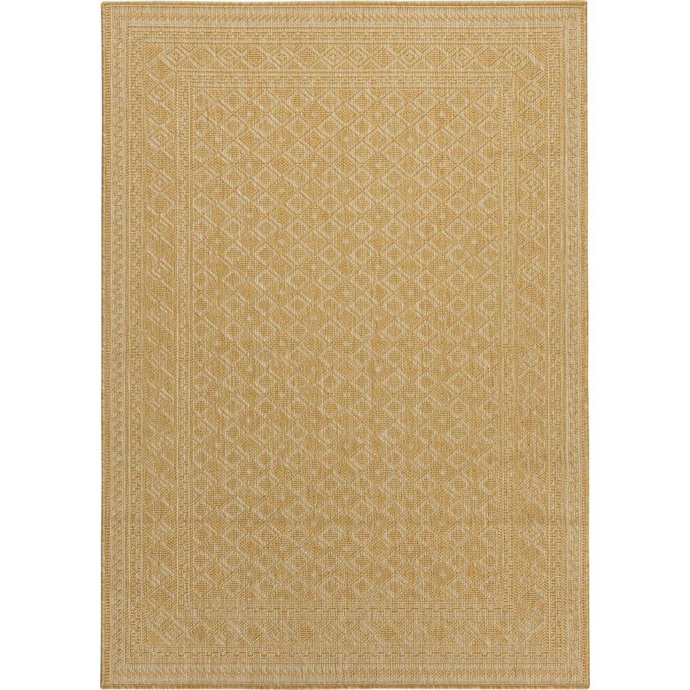 Floorita Žltý vonkajší koberec 170x120 cm Terrazzo - , značky Floorita