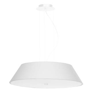 Nice Lamps Biele závesné svietidlo so skleneným tienidlom ø 60 cm Hektor - , značky Nice Lamps