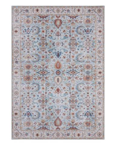 Modro-béžový koberec Nouristan Vivana, 160 x 230 cm