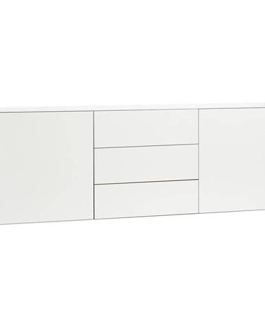 Biela nízka komoda 180x59 cm Edge by Hammel - Hammel Furniture