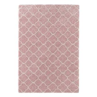 Mint Rugs Ružový koberec  Luna, 80 x 150 cm, značky Mint Rugs