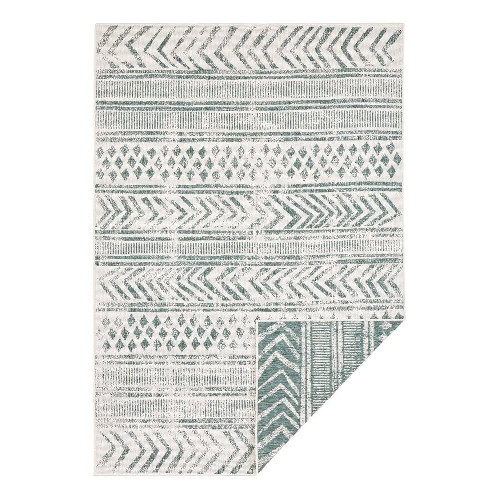 NORTHRUGS Zeleno-krémový vonkajší koberec  Biri, 120 x 170 cm, značky NORTHRUGS
