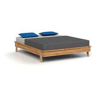 Dvojlôžková posteľ z dubového dreva 160x200 cm Retro - The Beds