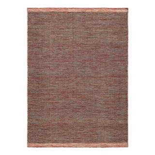 Universal Červený vlnený koberec  Kiran Liso, 60 x 110 cm, značky Universal