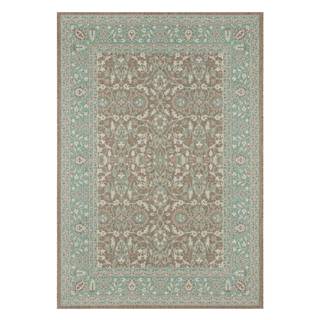 Zeleno-hnedý vonkajší koberec NORTHRUGS Konya, 160 x 230 cm