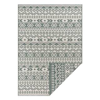 Zeleno-biely vonkajší koberec Ragami Roma, 160 x 230 cm