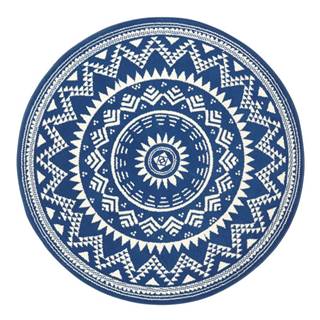Modrý koberec Hanse Home Celebration Valencia, ⌀ 140 cm