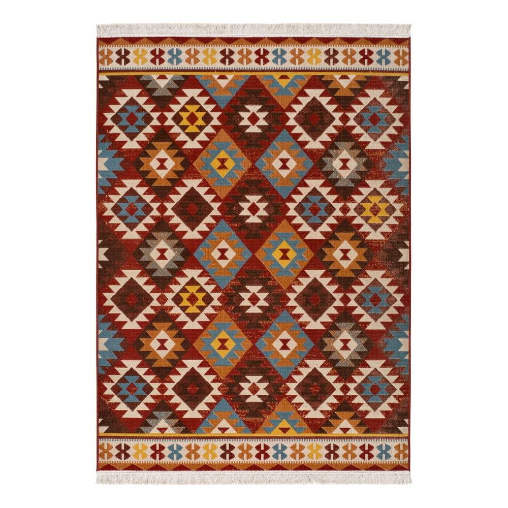 Universal Červený koberec  Caucas Ethnic, 80 x 150 cm, značky Universal
