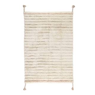 Krémovo-svetlo hnedý prateľný koberec 100x150 cm Dalia - Nattiot
