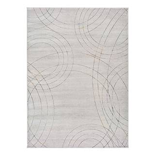 Sivý koberec Universal Berlin Circles, 80 x 150 cm