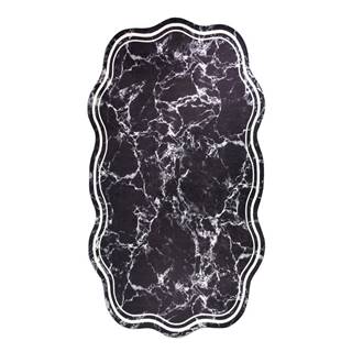 Vitaus Čierny koberec behúň 200x80 cm - , značky Vitaus