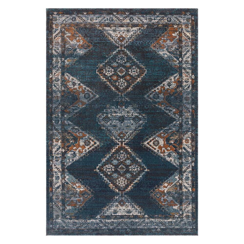 Asiatic Carpets Modrý koberec 290x195 cm Zola - , značky Asiatic Carpets