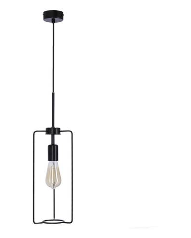 Čierne kovové závesné svietidlo ø 25 cm Cord - Candellux Lighting