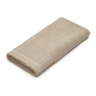 Béžový bavlnený uterák 70x140 cm Veta - Kave Home