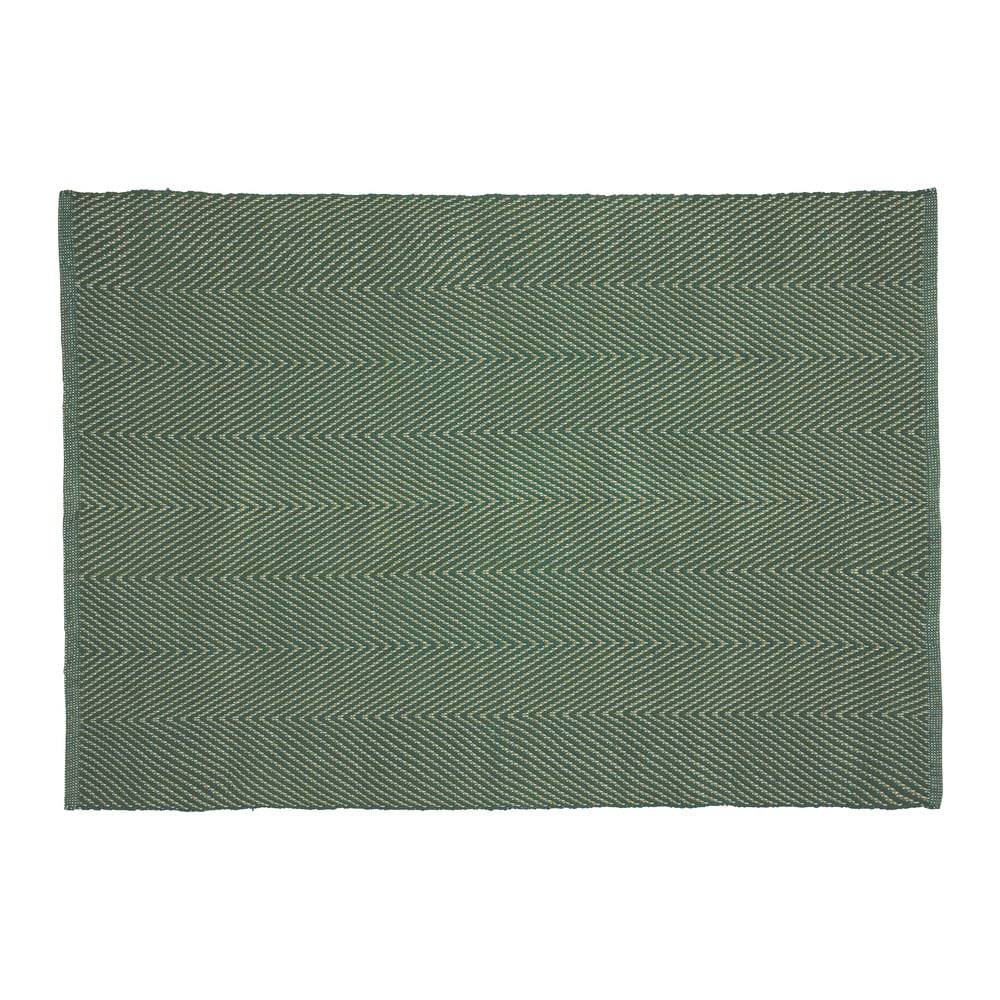 Hübsch Zelený koberec 120x180 cm Mellow - , značky Hübsch