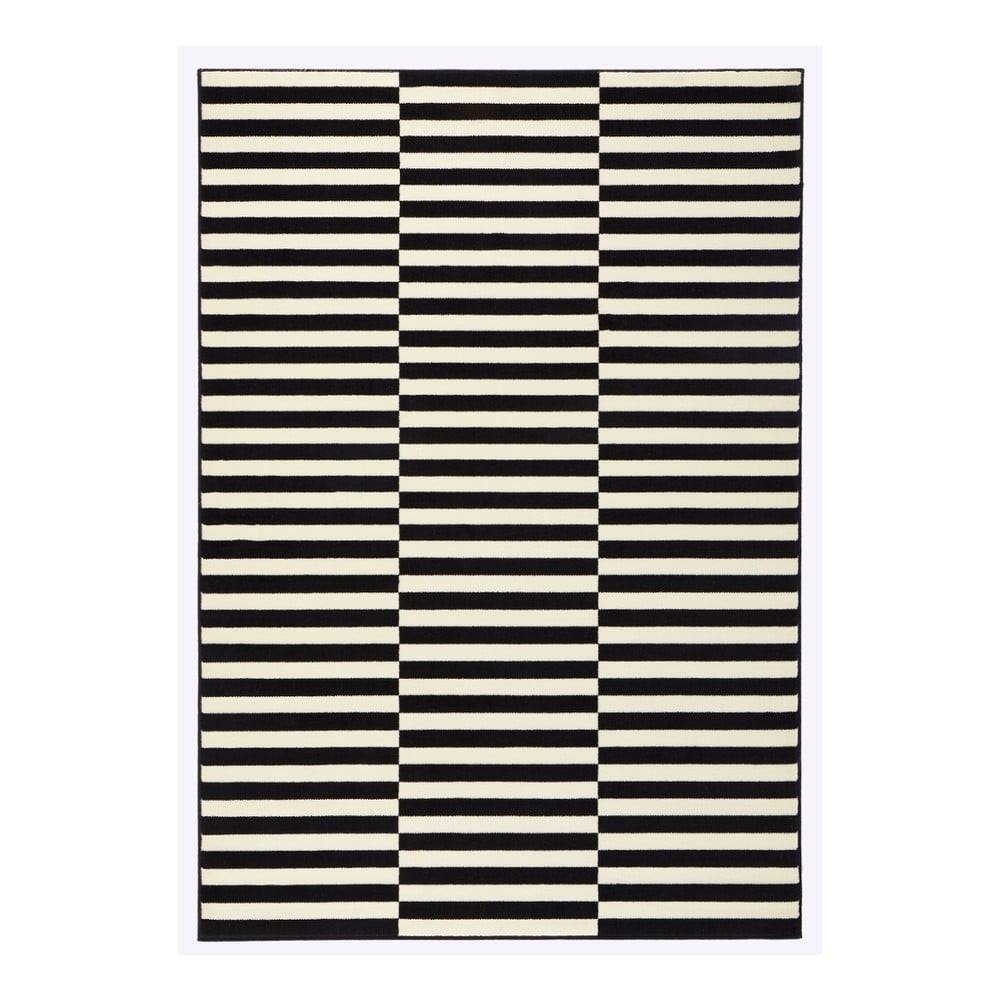 Hanse Home Čierno-biely koberec  Gloria Panel, 160 x 230 cm, značky Hanse Home