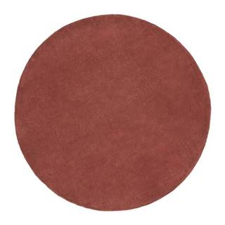 Okrúhly koberec v tehlovej farbe ø 120 cm Daianna - Kave Home