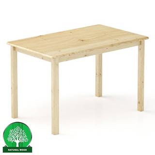 Stôl borovica ST104-120x75x75 prírodné