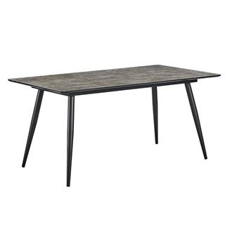 Stôl Brooke 1935 160x90x75 betón/čierna