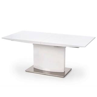 Stôl Marcello 180/220 Mdf/Oceľ – Biely