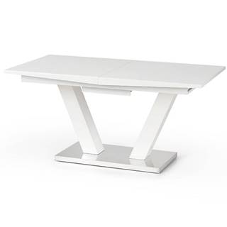 Stôl Vision 160/200 Mdf/Oceľ – Biely