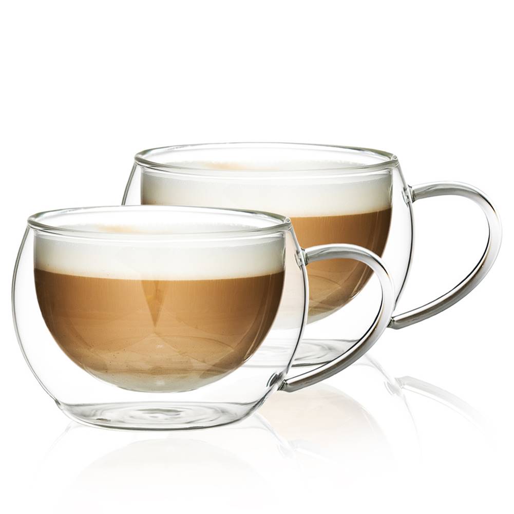 4Home  Termo pohár na cappuccino Hot&Cool 280 ml, 2 ks, značky 4Home