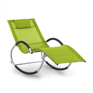 Blumfeldt  Westwood, hojdacie ležadlo, ergonomické, hliníkový rám, zelené, značky Blumfeldt