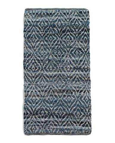 Modrý koberec Geese Valencia, 60 x 120 cm