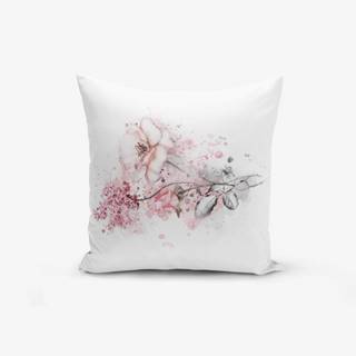 Minimalist Cushion Covers Obliečka na vankúš s prímesou bavlny  Ogea Flower Leaf, 45 × 45 cm, značky Minimalist Cushion Covers