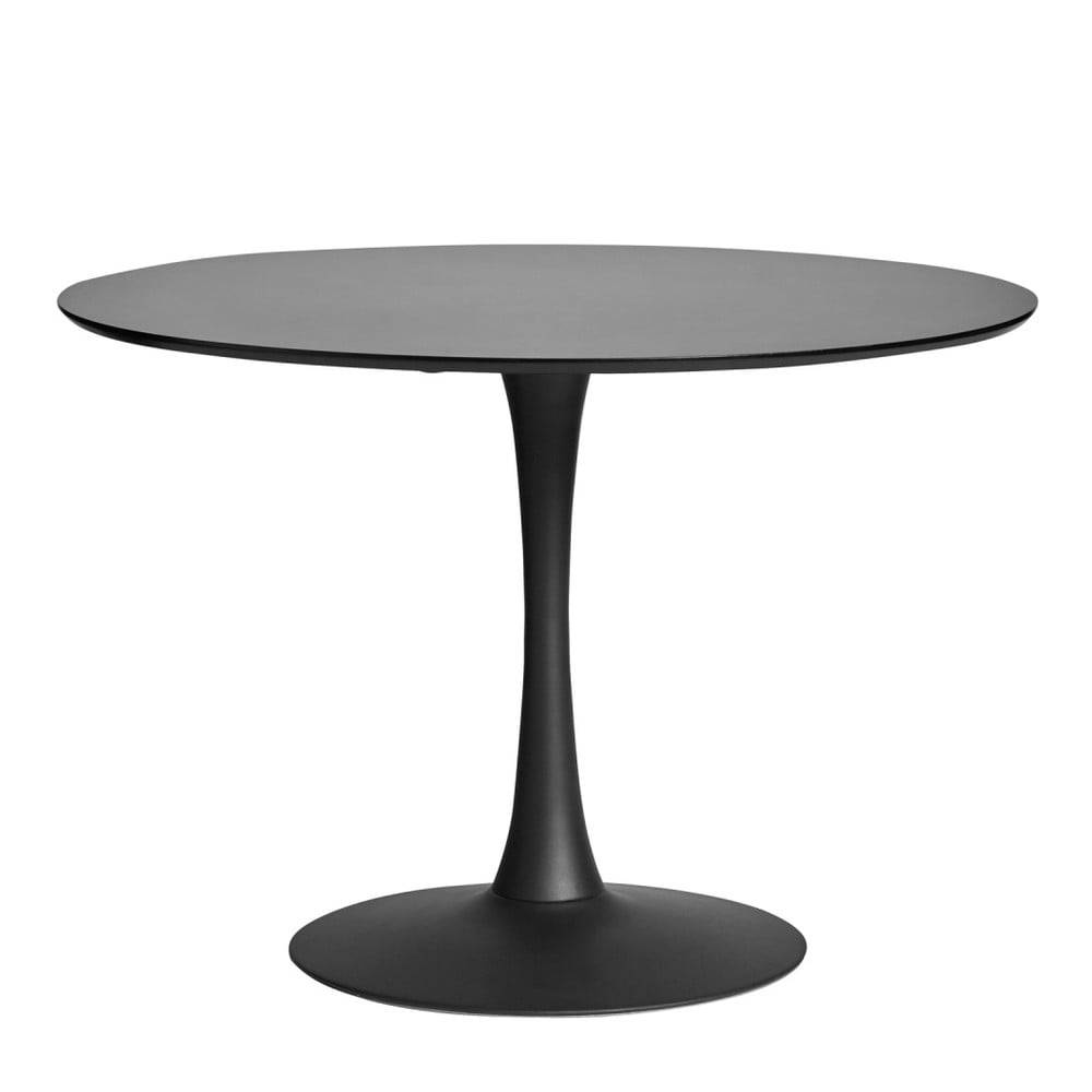 Marckeric Okrúhly čierny jedálenský stôl  Oda, ⌀ 110 cm, značky Marckeric