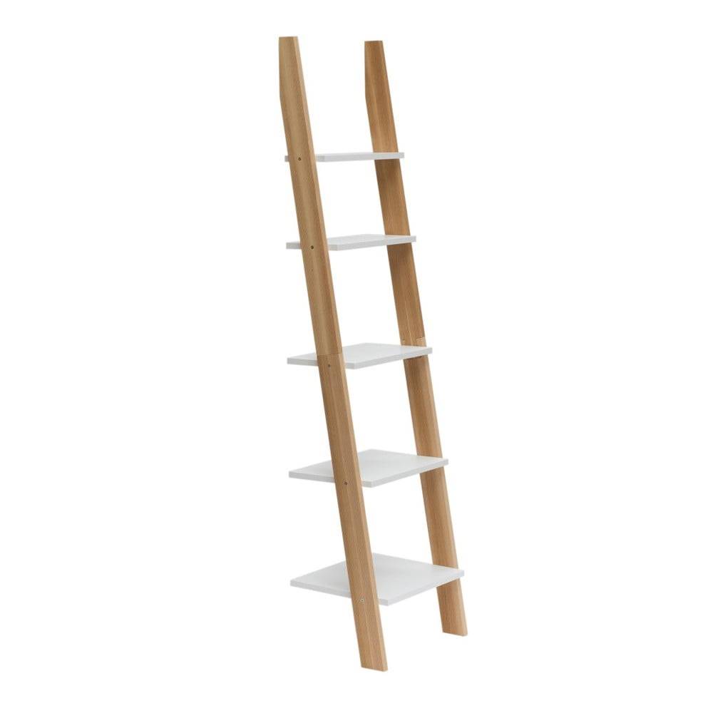 Ragaba Biela rebríková polica  ASHME, šírka 45 cm, značky Ragaba
