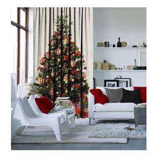Bonami Vianočný záves Christmas Tree, 140 x 260 cm, značky Bonami
