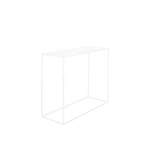 Custom Form Biely konzolový kovový stôl CustomForm Tensio, 100 x 35 cm, značky Custom Form
