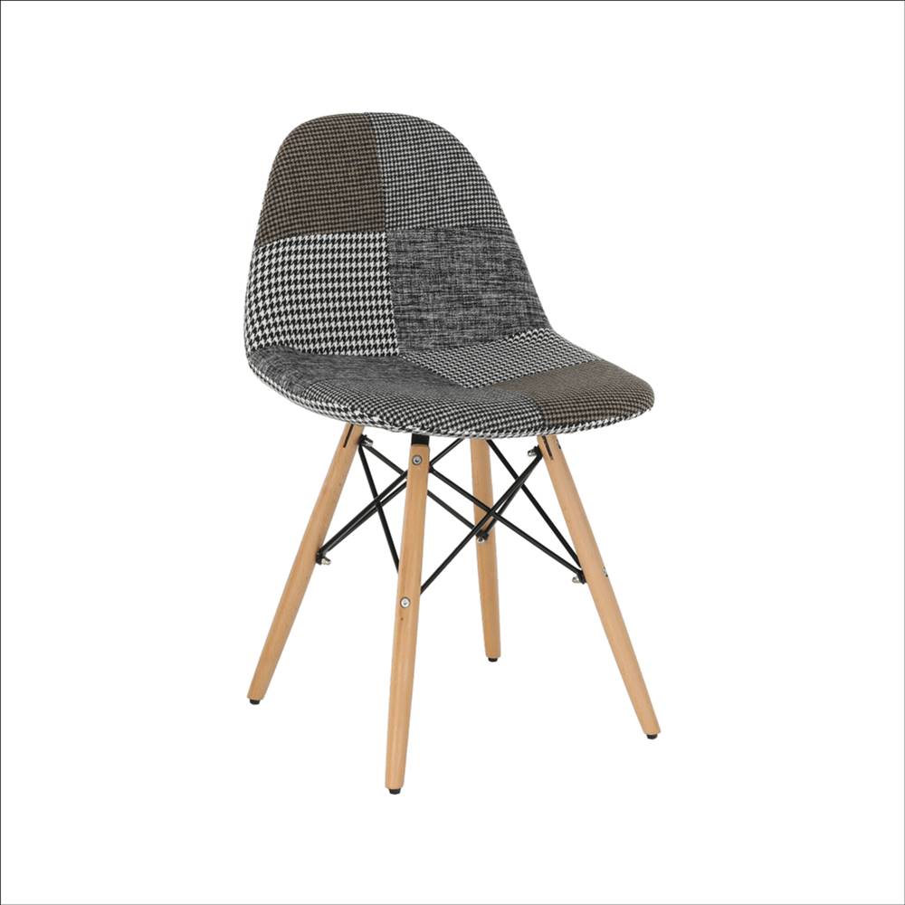 Kondela Dizajnová stolička látka patchwork PEPITO TYP 9, značky Kondela